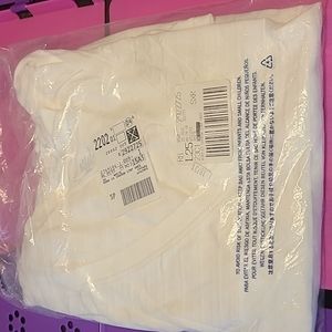 Lands end shadow strp v neck